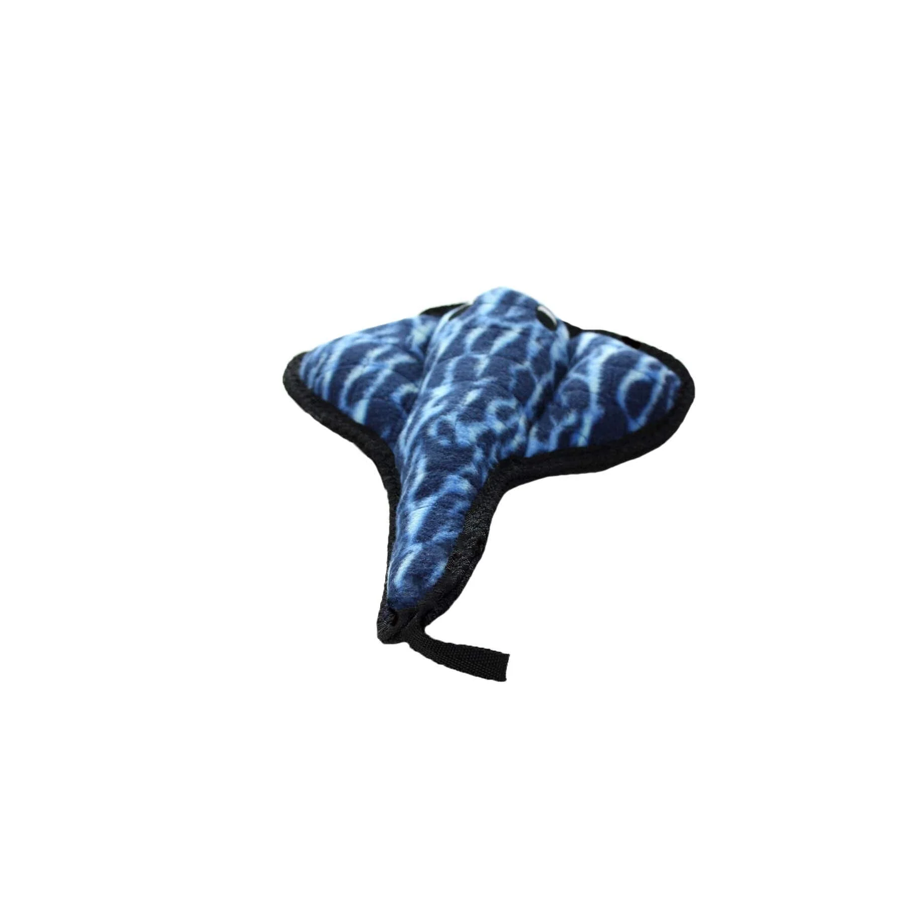 Tuffy's Ocean Creature Ray The Stingray Float and Squeak Nylon and Plush Dog Toy - Image 3