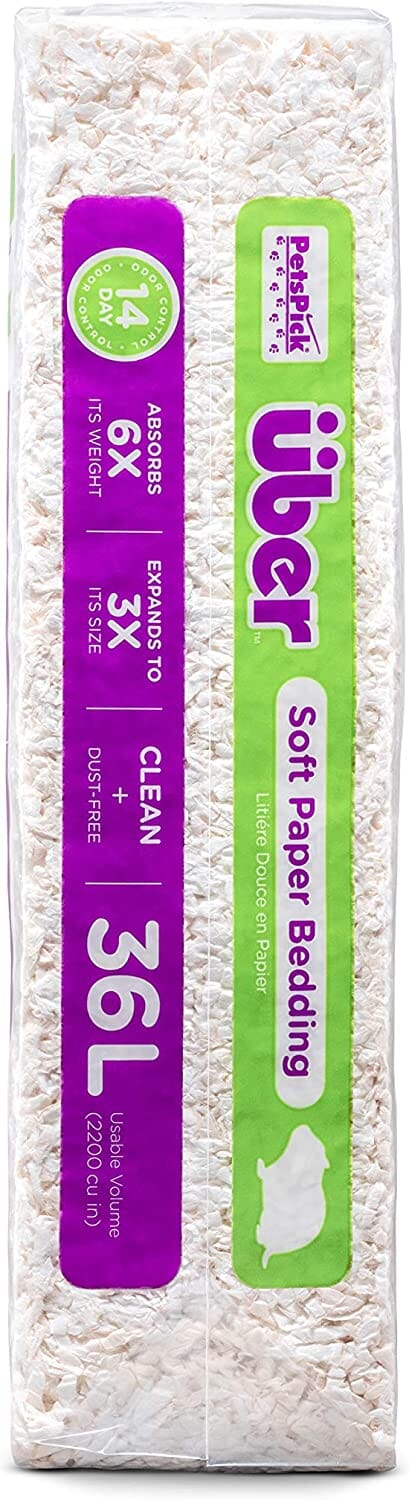 Uber Soft Paper Pet Bedding - White - 36 L - Image 4
