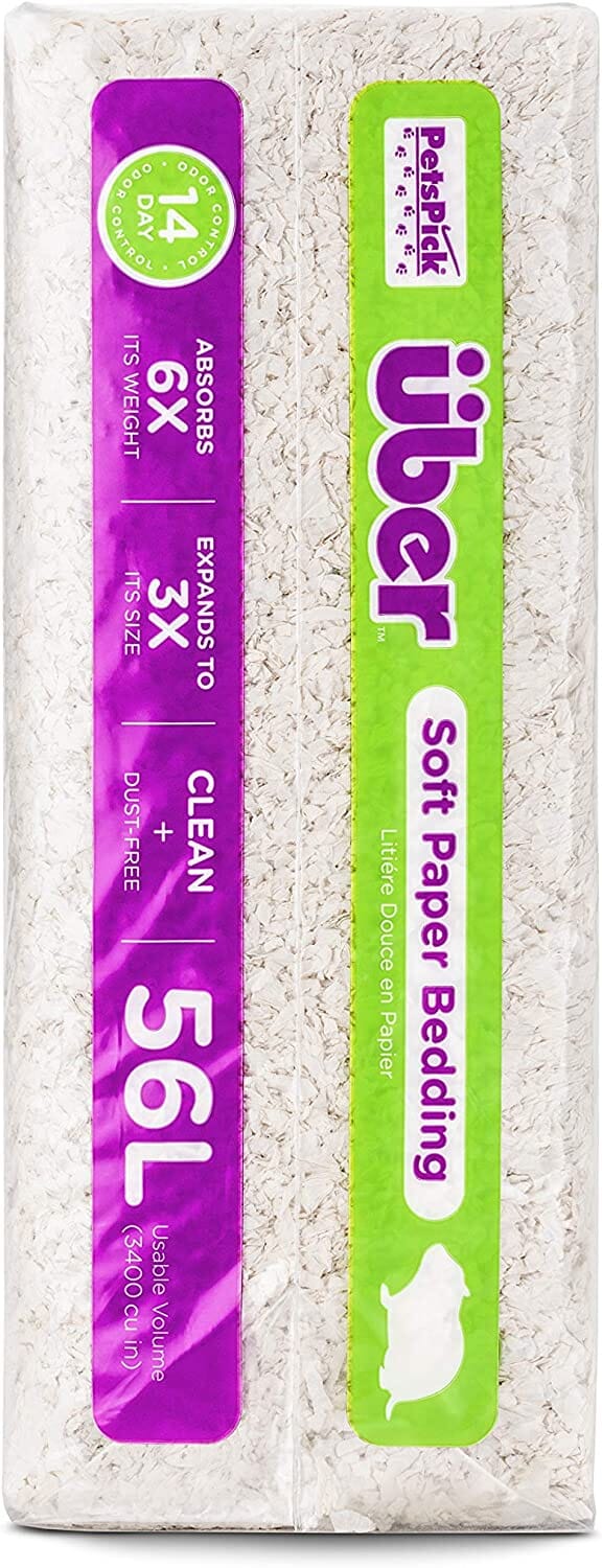 Uber Soft Paper Pet Bedding - White - 56 L - Image 4