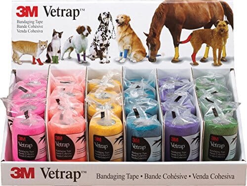 Vetrap Bandaging Tape Display - Bright - 4 In X 5 Yd - 24