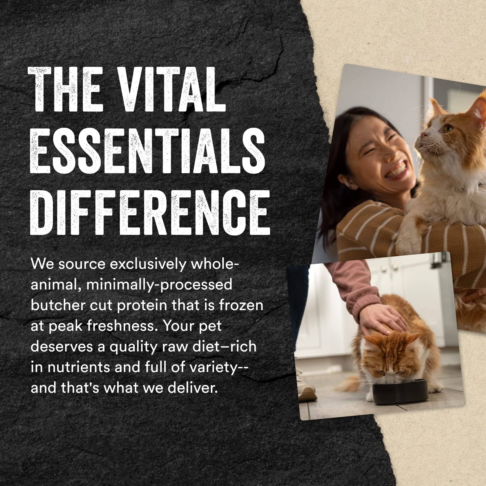 Vital Essential's Grain-Free Rabbit Entrée Mini Nibs Freeze-Dried Cat Food - 12 Oz - Image 6
