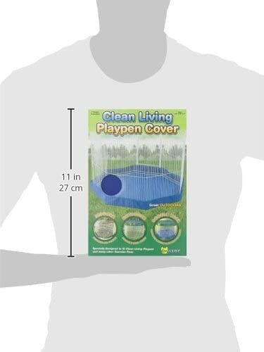 Ware Clean Living Pen Cover for Small Animals - 44 In Dia - Image 7