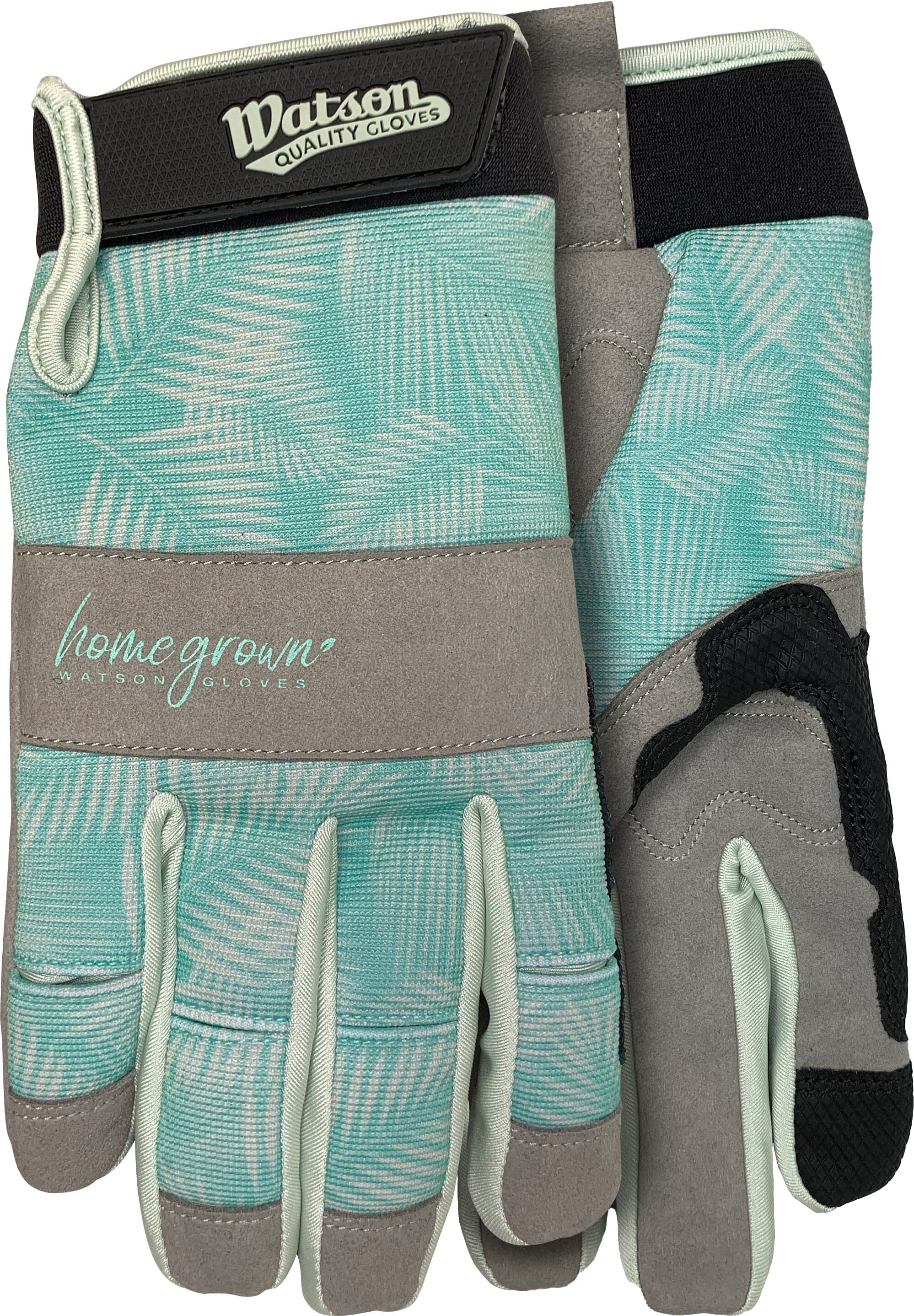 WATSON GLOVES LADYS FRESH AIR WASTENOT FABRIC - TEAL - SM
