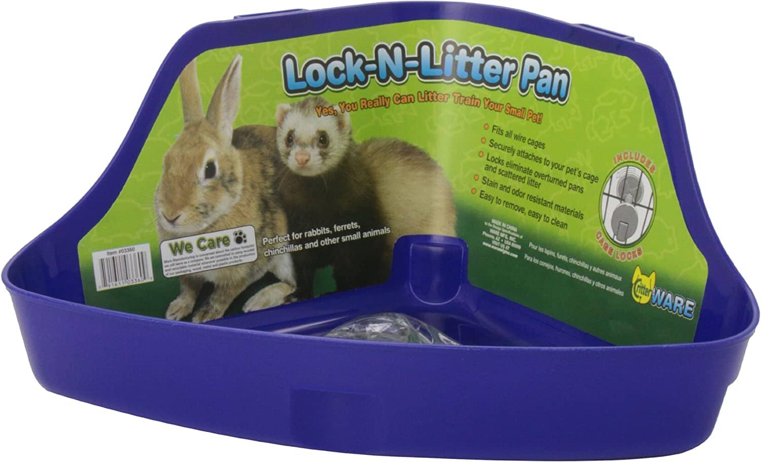 Ware Lock-N-Litter Pan - Medium - Image 6