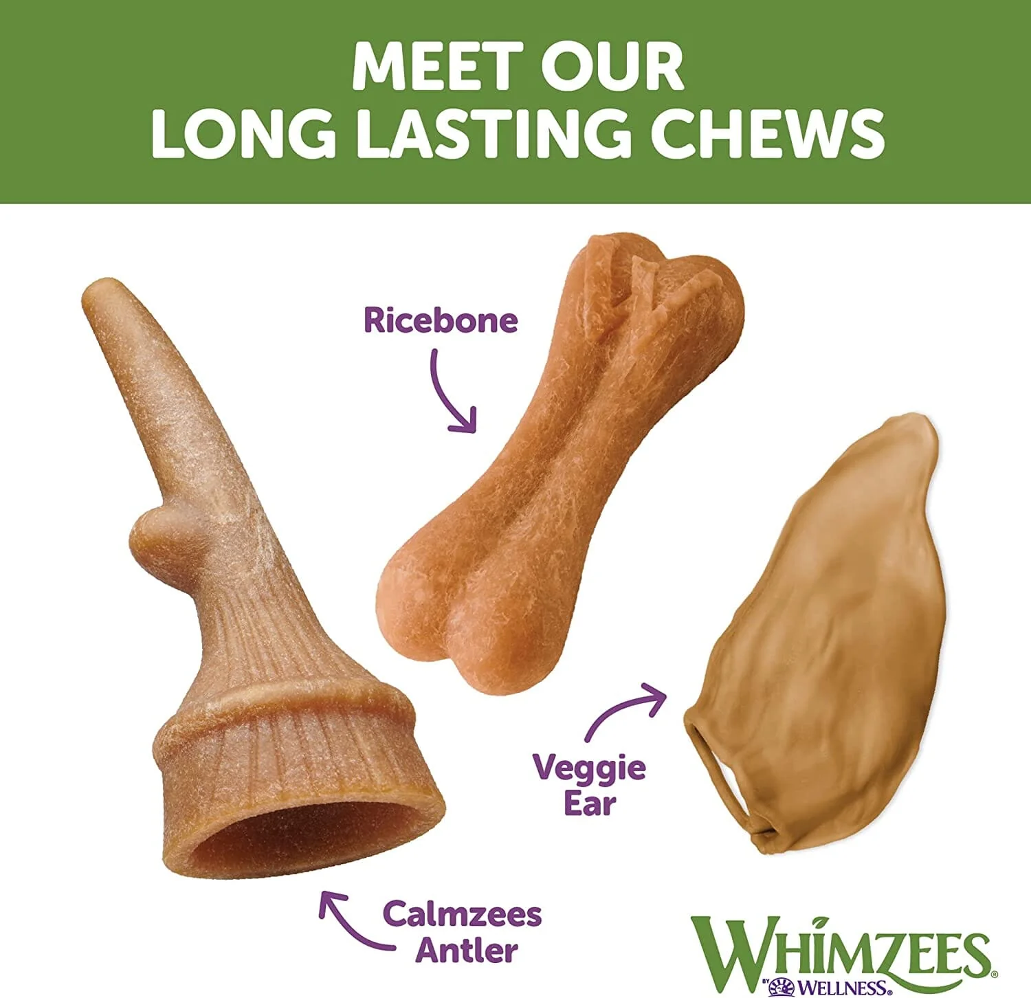 Whimzees Occupy Antler Value Bag Large Dog Chews - 12.7 Oz - Image 9