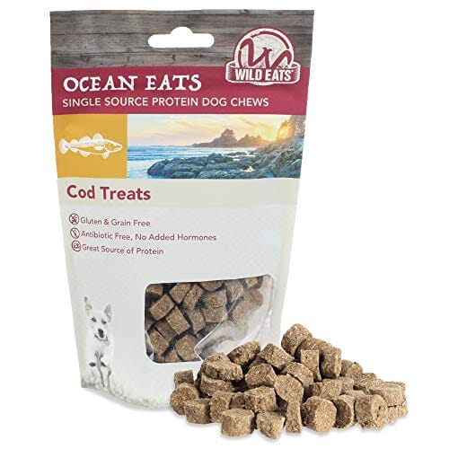 Wild Eats Cod Treats Dog Chews Natural Dog Chews - Cod - 3 Oz