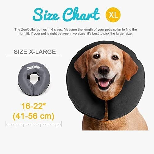 ZenPet ZenCollar Inflatable Recovery Collar - Extra Large - Image 3