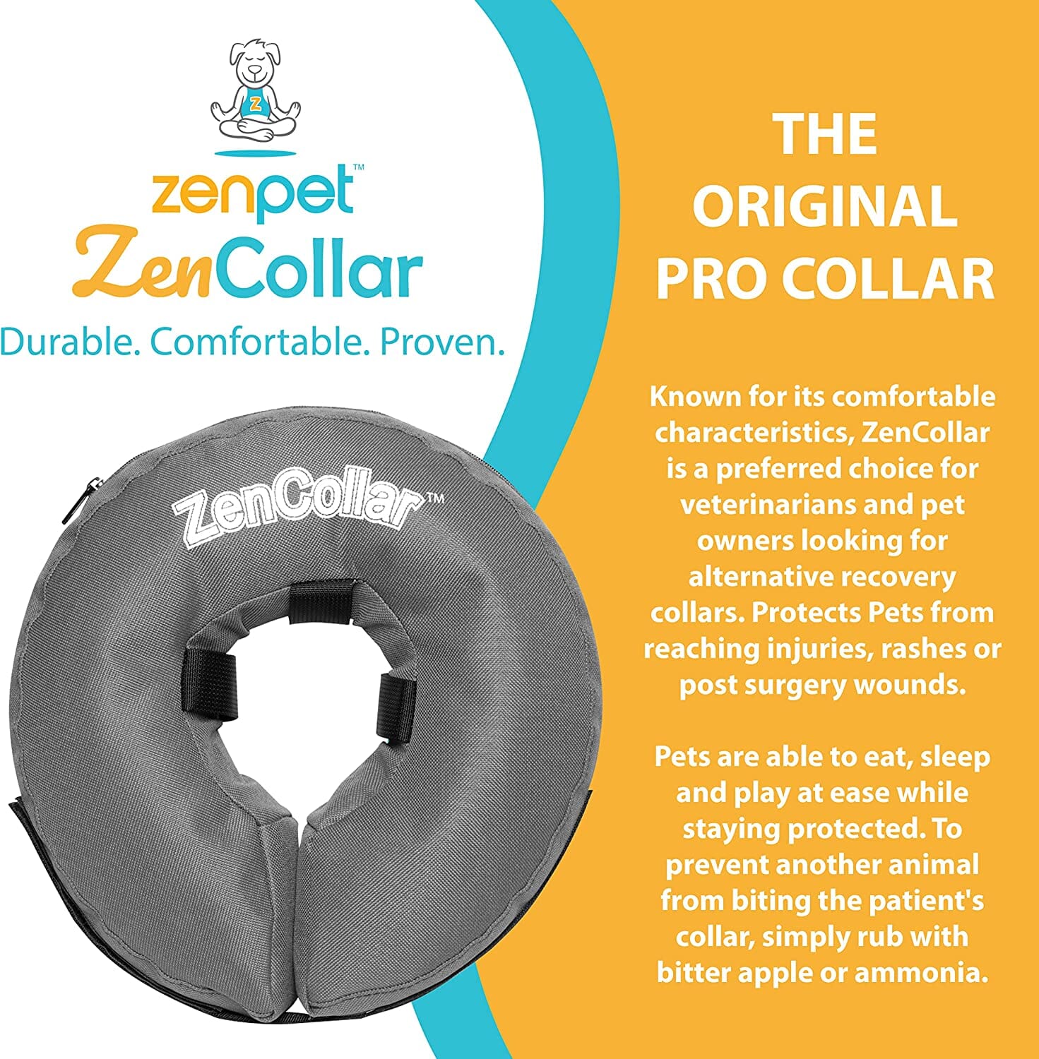 ZenPet ZenCollar Inflatable Recovery Collar - Extra Large - Image 4