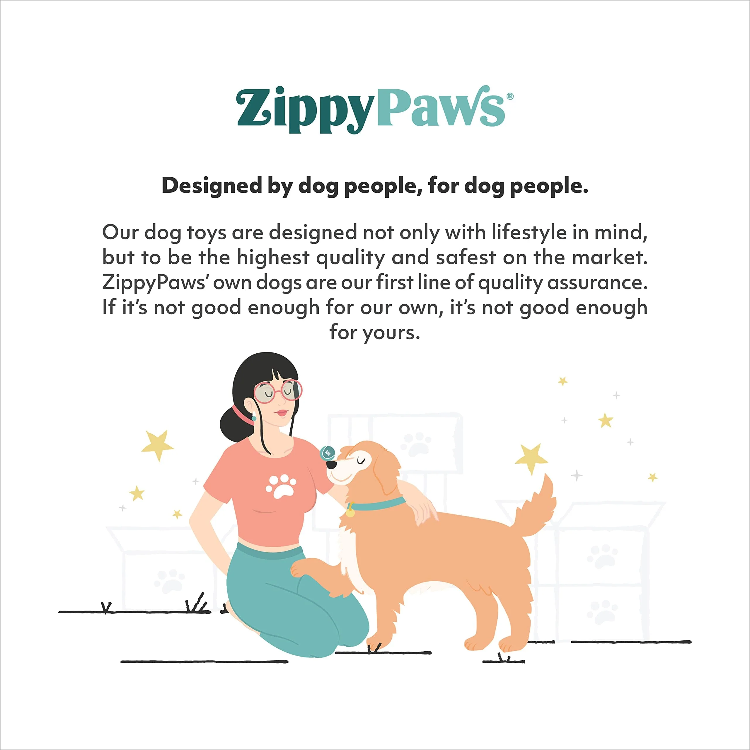 Zippy Paws Donutz Rainbow Glazed with Sprinkles Squeak and Plush Dog Toy - Medium - Image 6