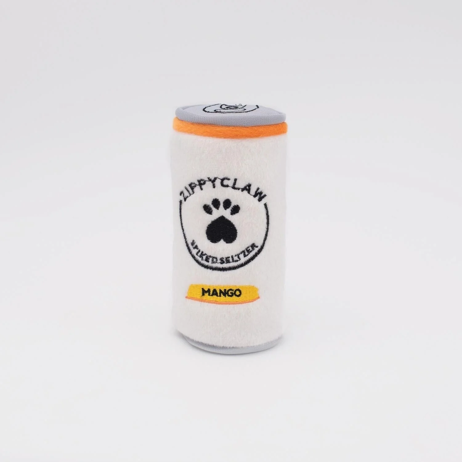 Zippy Paws Squeaky Zippy Claw Hard Seltzer Can Squeak and Plush Dog Toy - Small