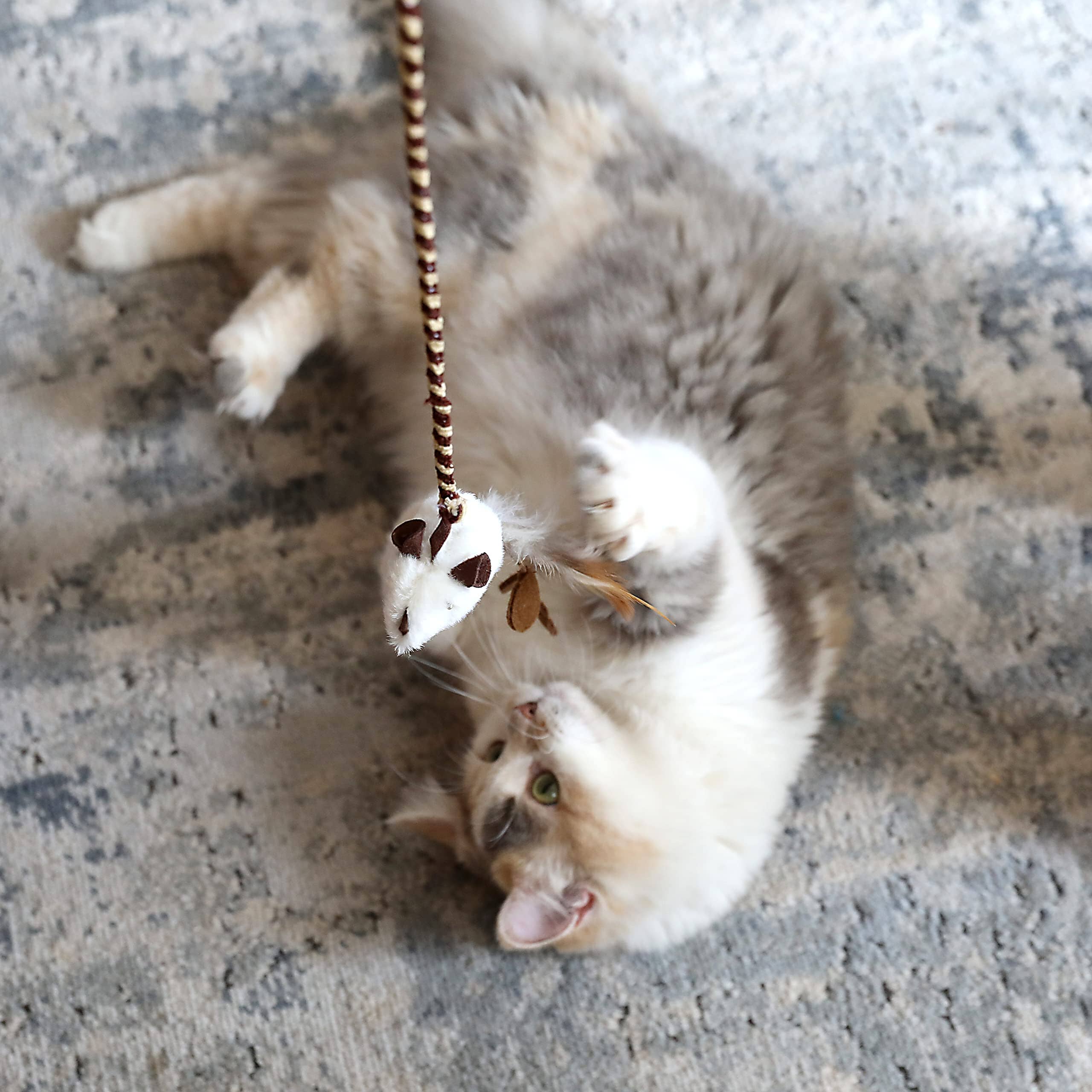 Zippy Paws ZippyStick Unicorn Interactive Catnip Cat Teaser Wand - Small - Image 4