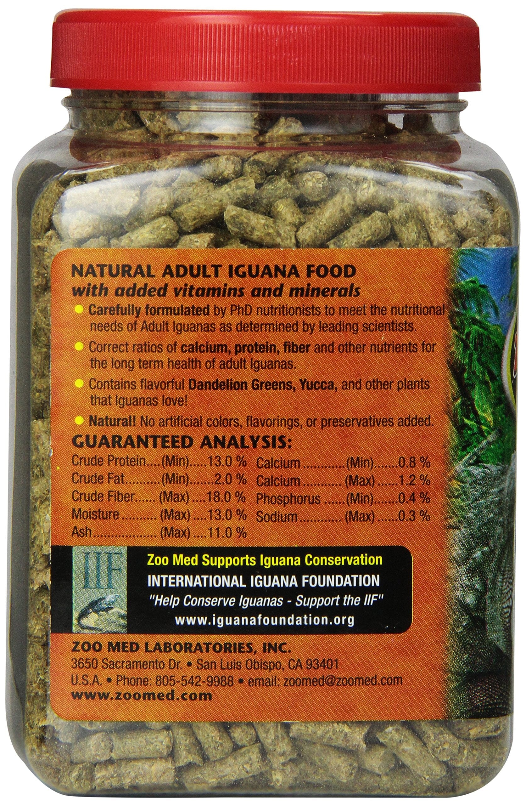 Zoo Med Laboratories Natural Adult Iguana Pellets Dry Food - 5 Lbs - Image 2