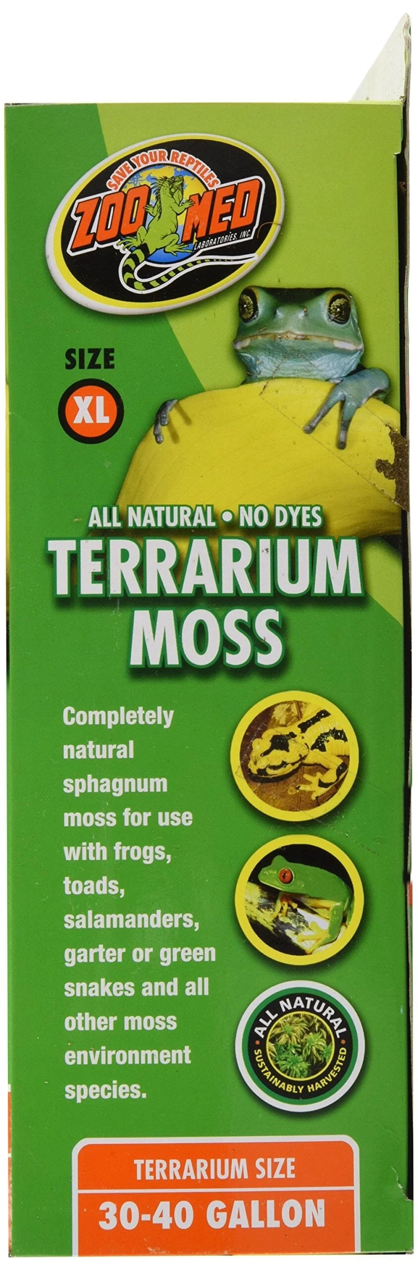 Zoo Med Laboratories Natural Terrarium Moss Reptile Substrate - 30-40 Gallons - Image 4