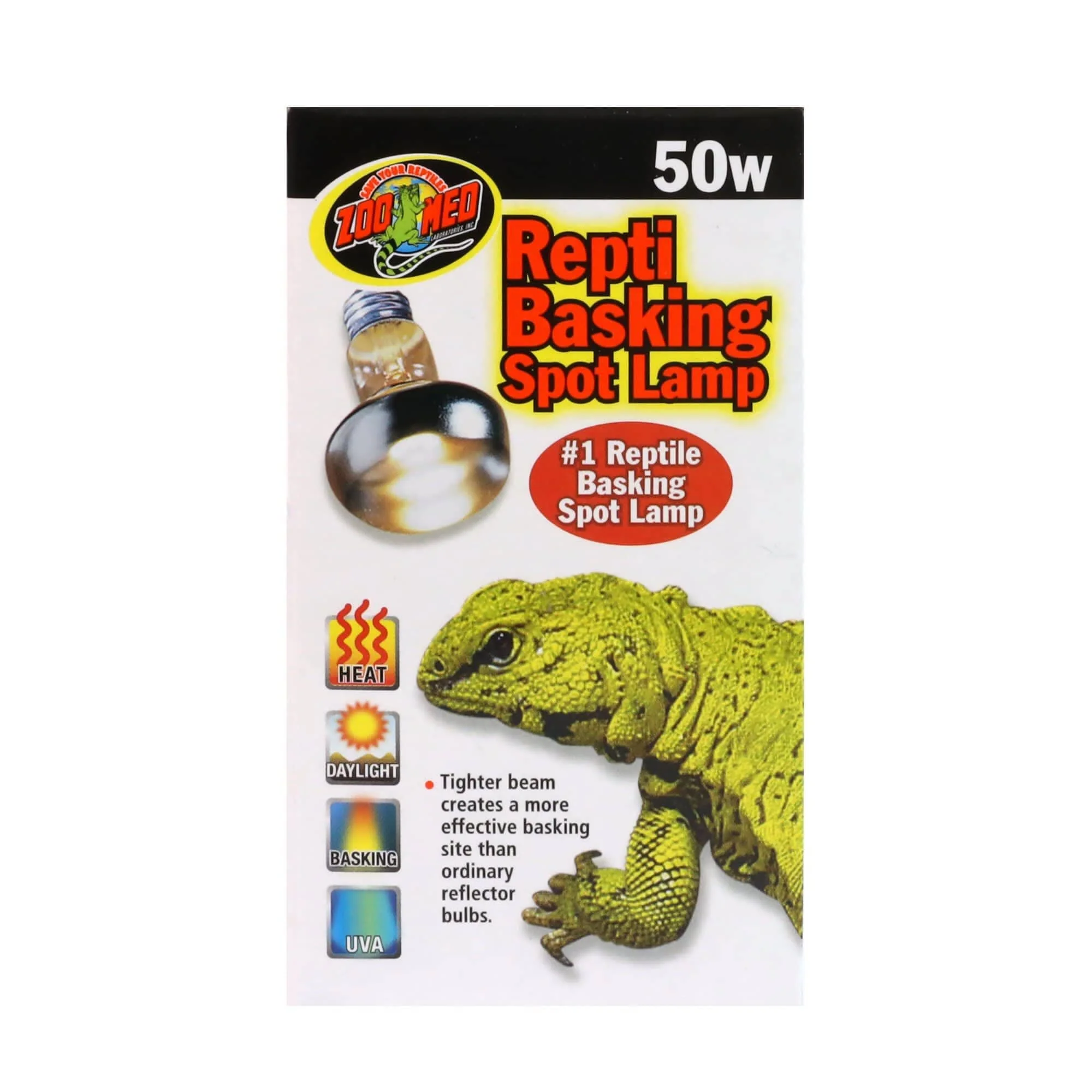 Zoo Med Laboratories Repti Basking Spot® 50 Watt Lamp - Image 2