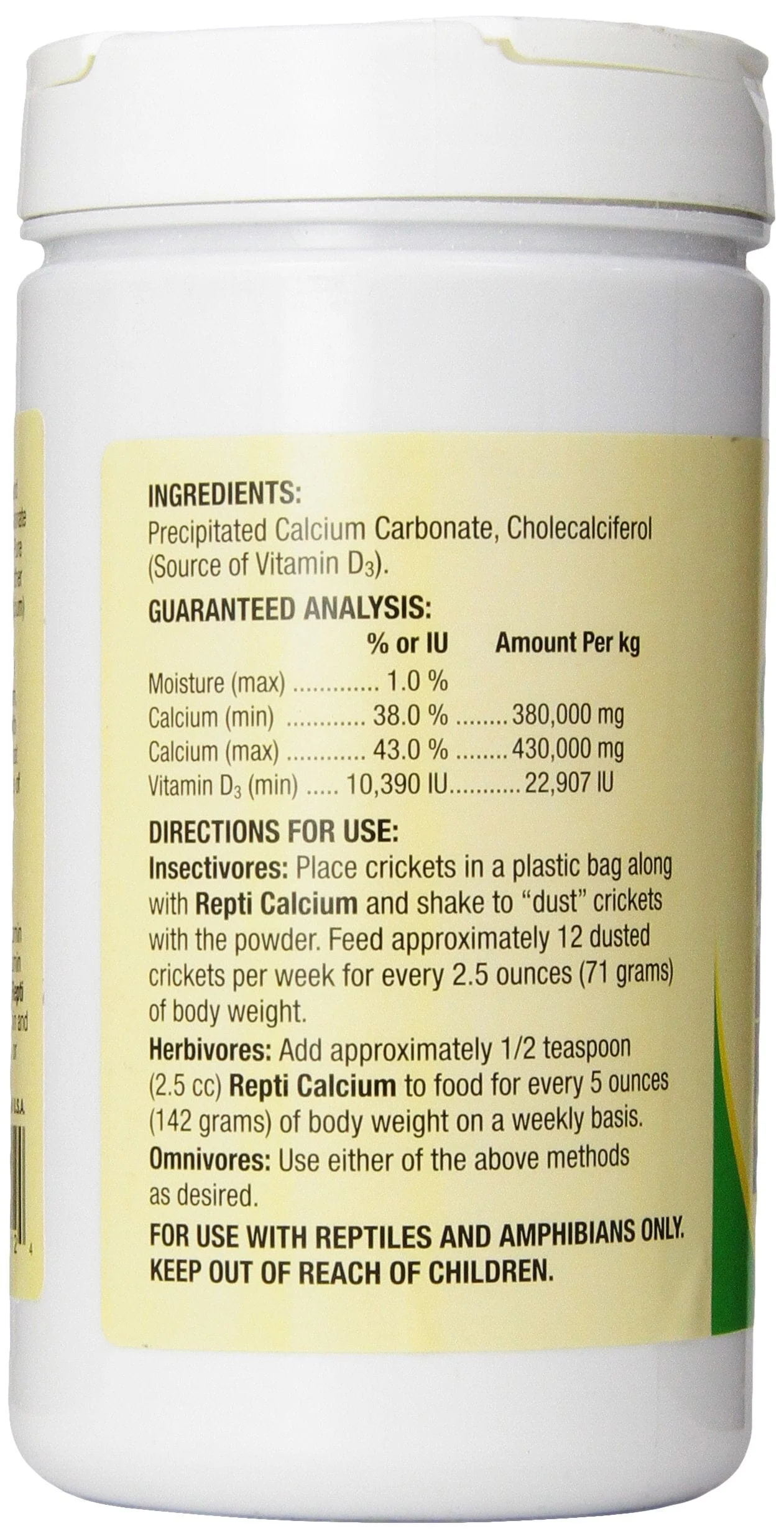 Zoo Med Laboratories Repti Calcium with Vitamin D3 Ultrafine Reptile Supplement - 12 Oz - Image 3