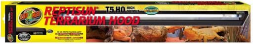 Zoo Med Laboratories ReptiSun T5 Hight Output Blub and Terrarium Hood - 36" Inches